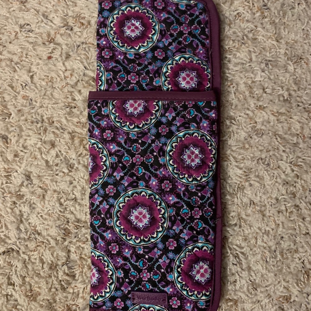 Vera Bradley hair iron travel pouch